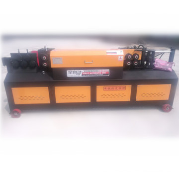 Hydraulic steel bar straightening and cutting machine for construction